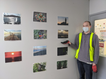 Ben's photos on display