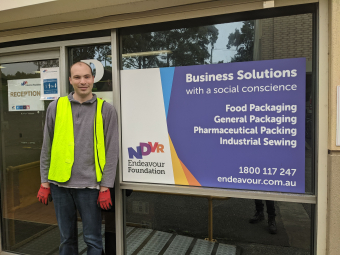 Ben at Endeavour Industries