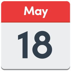 Date card May 18