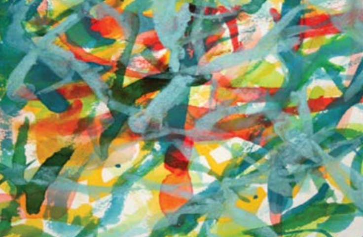 Colourful artwork by Heather McCarthy
