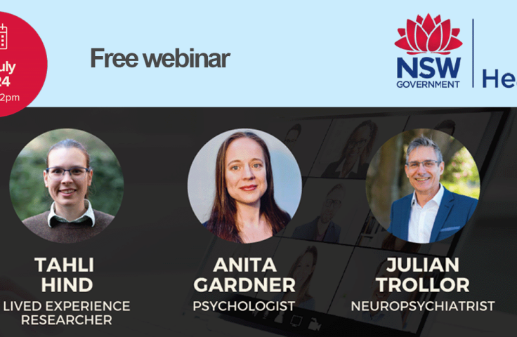 The webinar flyer